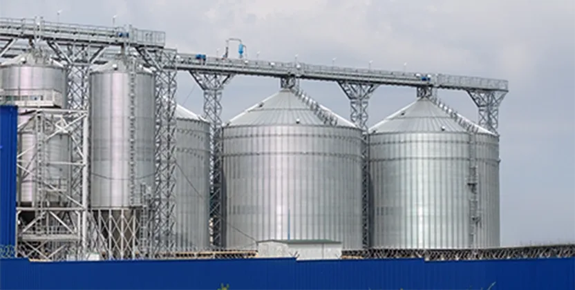 Düz Tabanlı Silo